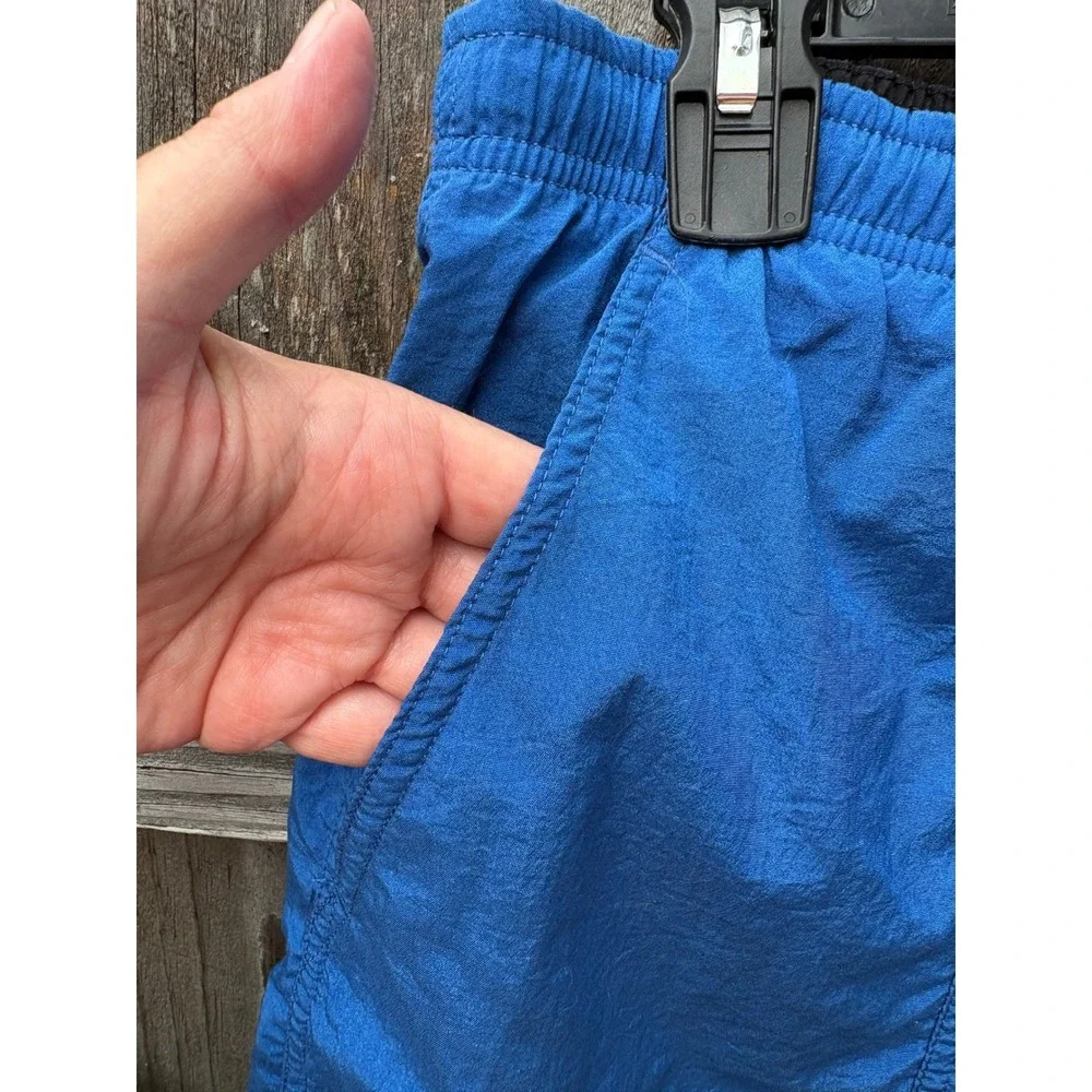 Speedo‎ Mens Swim Trunks Blue Elastic Waist Mesh Lined Pockets Royal Blue Shorts